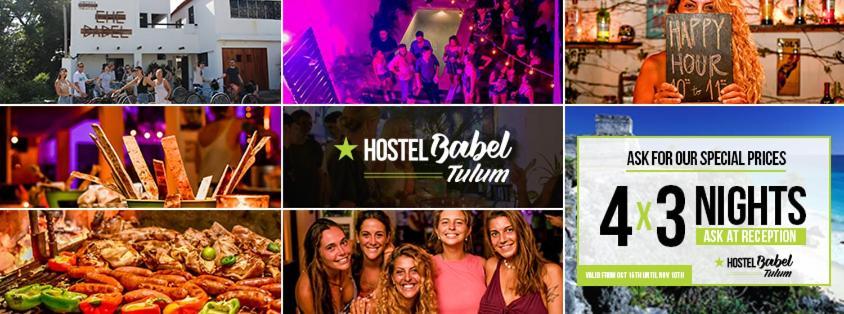 Hostel Babel Тулум Екстериор снимка